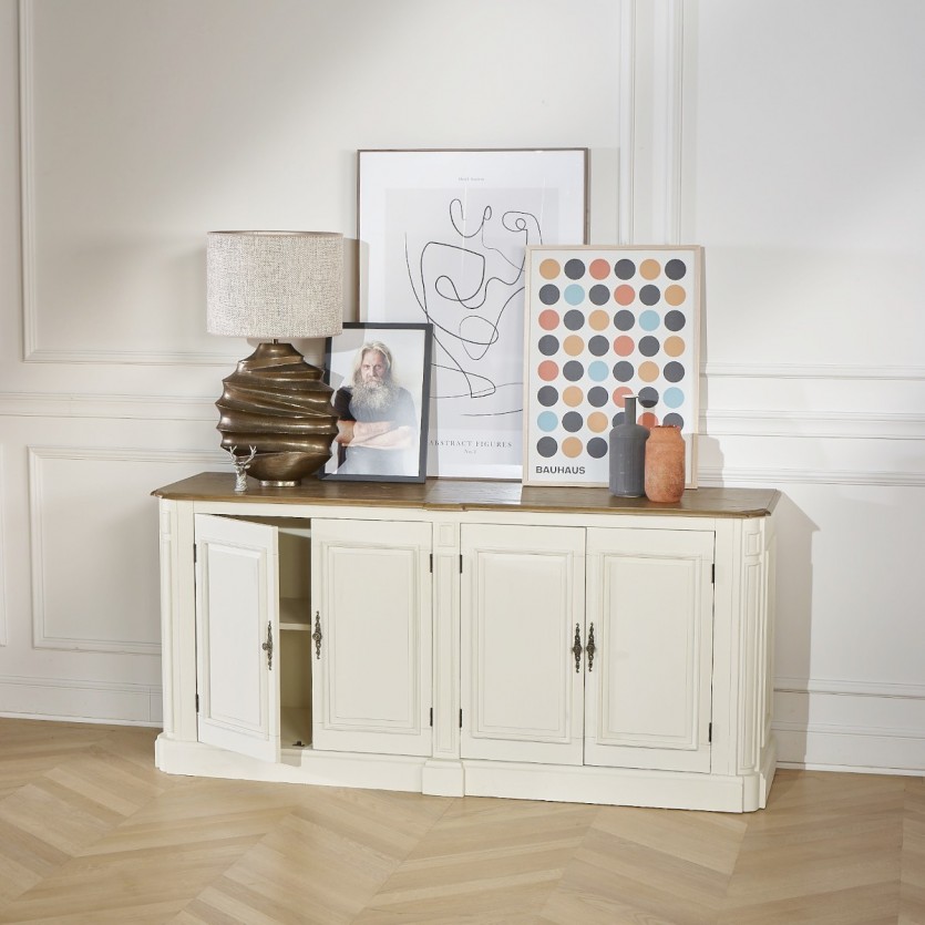 ARTHEMISE - Buffet en chêne 4 portes - SATIO