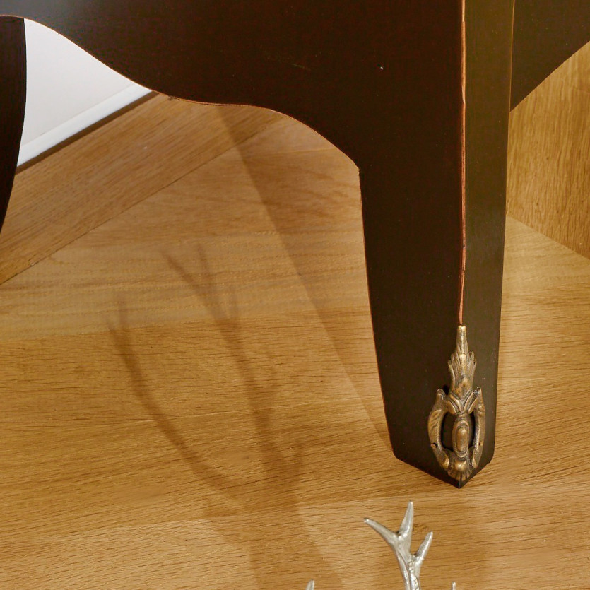 AQUITAINE – 100 cm Shabby Chic Style TV Stand, 1 Drawer, 1 Niche, FSC® Certified Wood