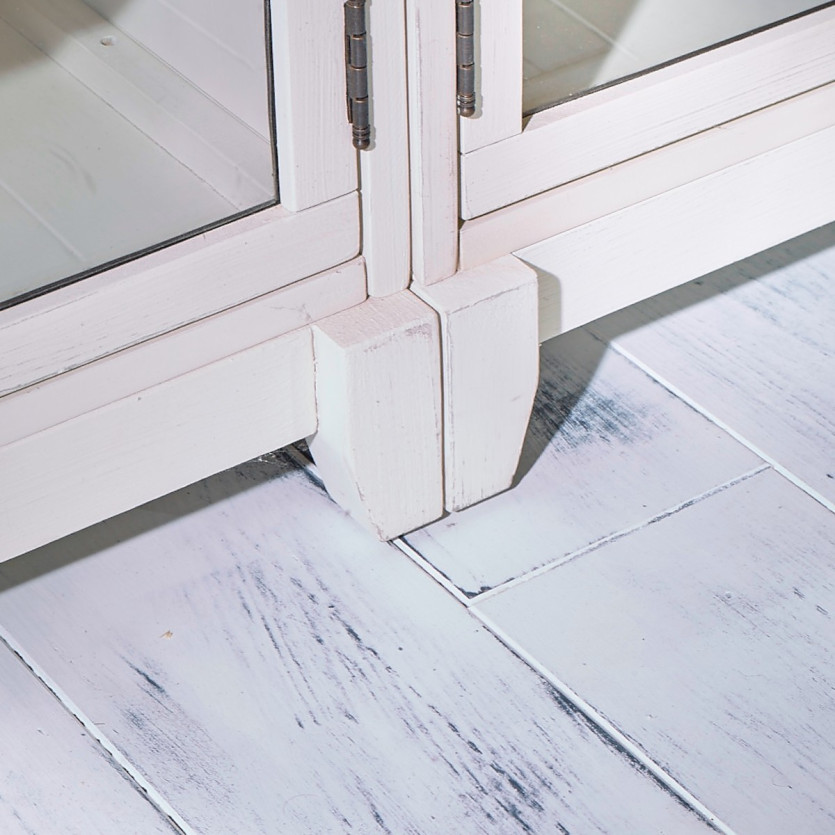 HELIO – Modular white furniture in solid wood, 2 doors, FSC® certified wood