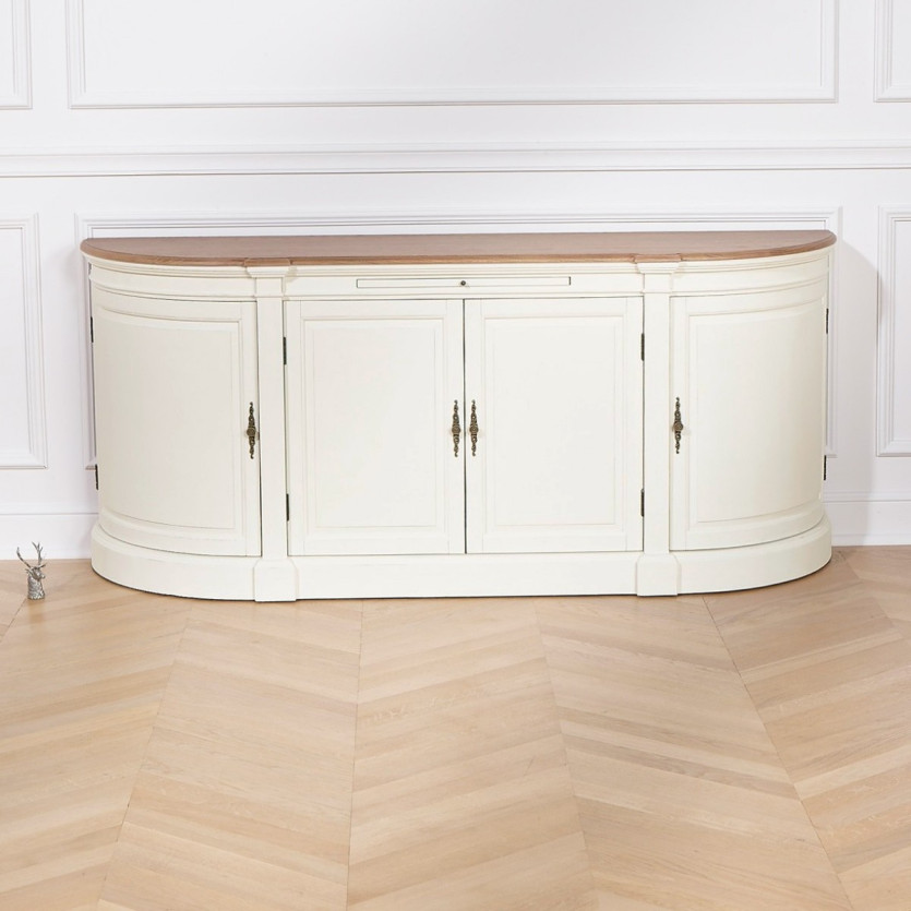JOSEPHINE - Romantic dining room sideboard, 4 doors, FSC® certified wood