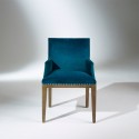 Fauteuil de table Kenza Velours