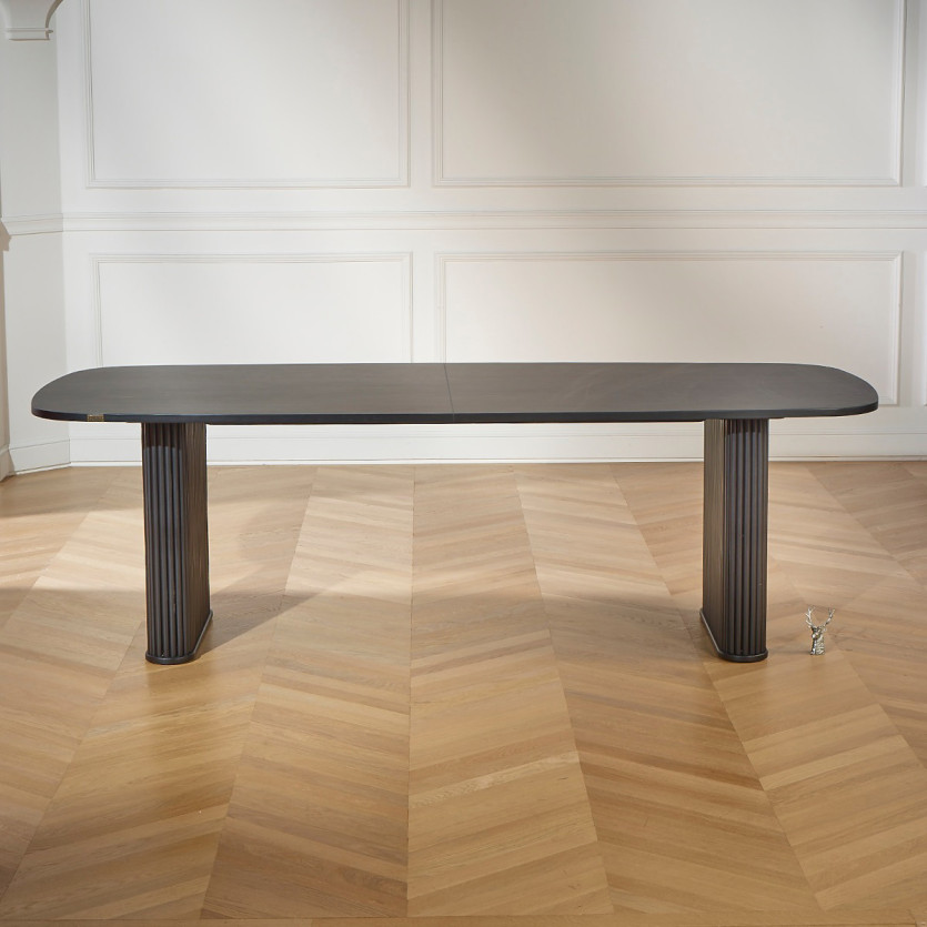 Table à manger ARTHUR - Style contemporain en chêne, 10 couverts, bois certifié FSC®