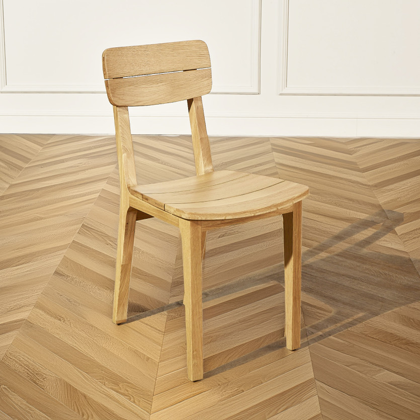 LUCIENNE - Moderne Stühle aus Massivholz, 2er-Set