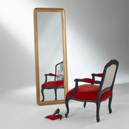 Grand Miroir doré, HELENE en bois