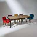 Fauteuil de table Kenza Velours
