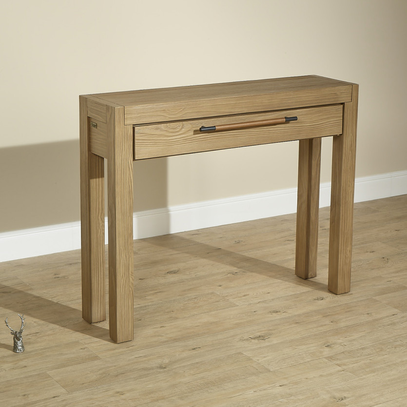 MEGÈVE – Zeitgenössischer Frisiertisch aus Holz, 1 Schublade, FSC®-zertifiziertes Holz