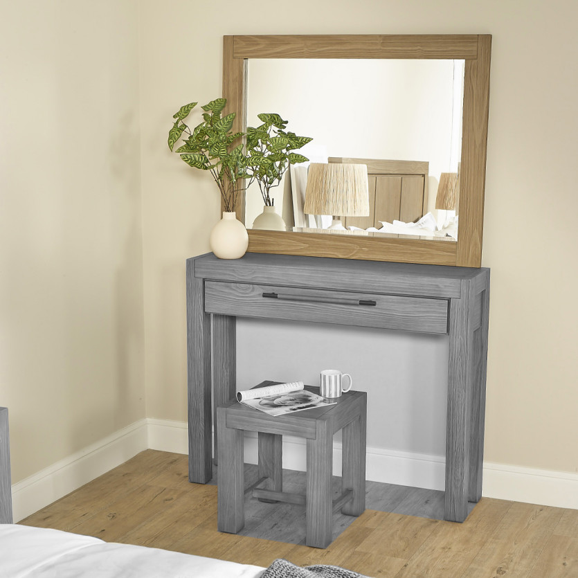 Grand miroir MEGÈVE – Style contemporain en pin, bois certifié FSC®