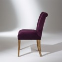 Chaise velours Alix