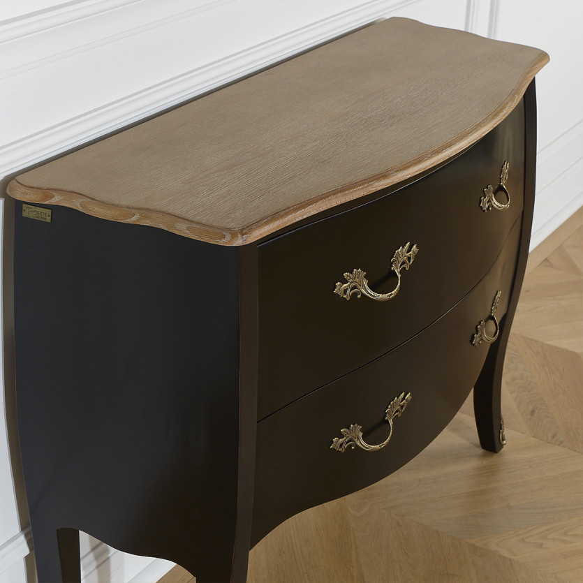 AQUITAINE - Dresser, oak top, 2 drawers