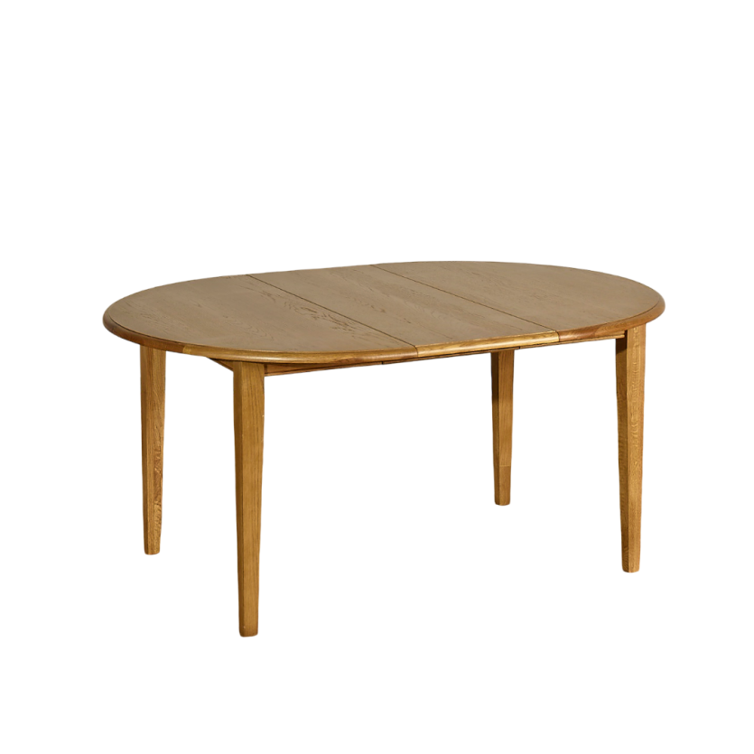 GREENVILLE - Table de salle à manger en chêne avec extension