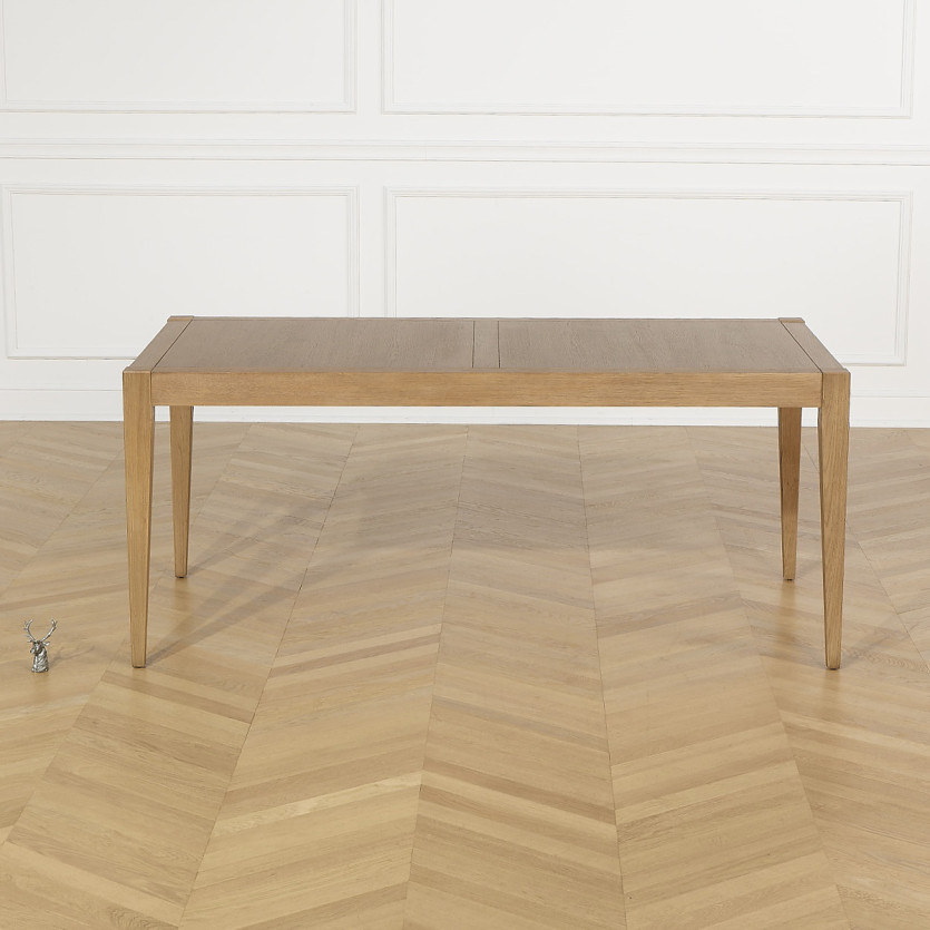 Table à manger fixe MONTANA M180 - Style moderne en chêne, 8 convives, 180 x 90 cm