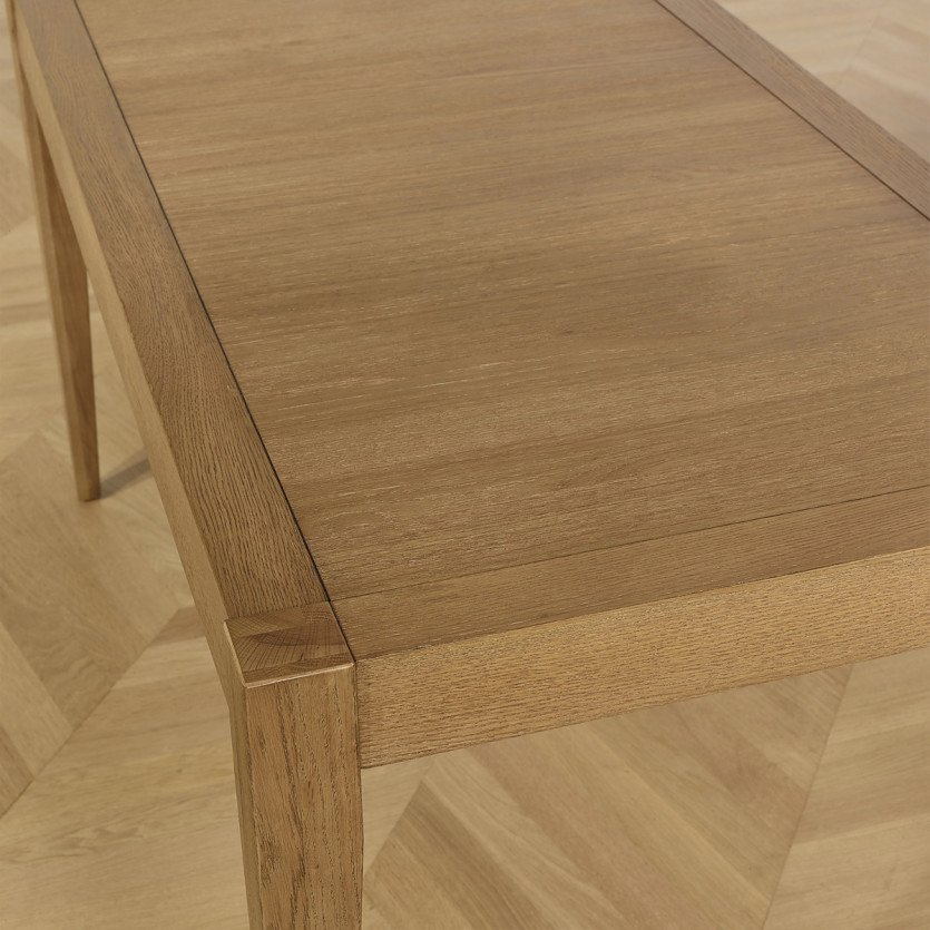 Mesa de comedor fija MONTANA S150 - Estilo moderno en roble, 6 plazas, 150 x 78 cm