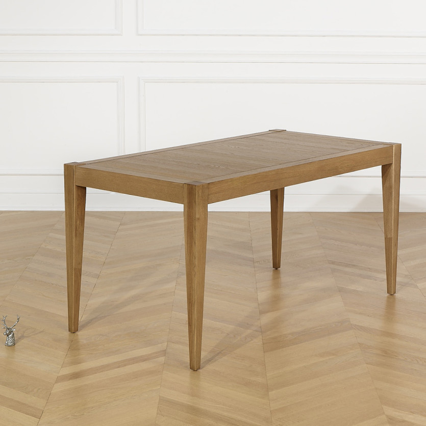 Table à manger fixe MONTANA S150 - Style moderne en chêne, 6 couverts, 150 x 78 cm