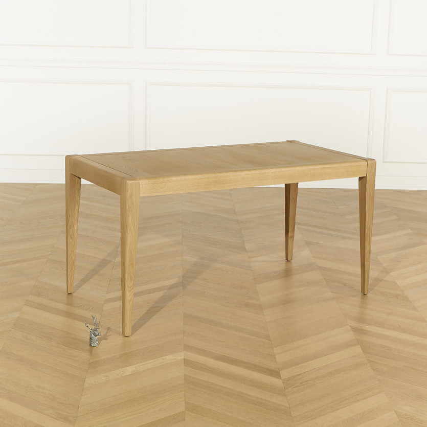 Table à manger fixe TENNESSEE S150 - Style moderne en chêne, 6 couverts, 150 x 78 cm