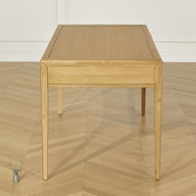 TENNESSE - Bureau en chêne 2 tiroirs