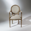 Fauteuil MEDAILLON, lin premium