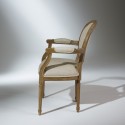 Fauteuil MEDAILLON, lin premium