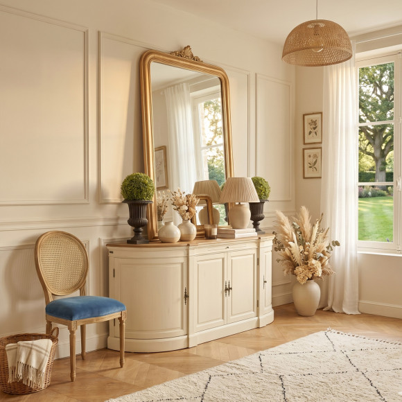 JOSEPHINE - Romantic dining room buffet, 4 doors