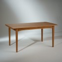 table à manger scandinave extensible en chêne