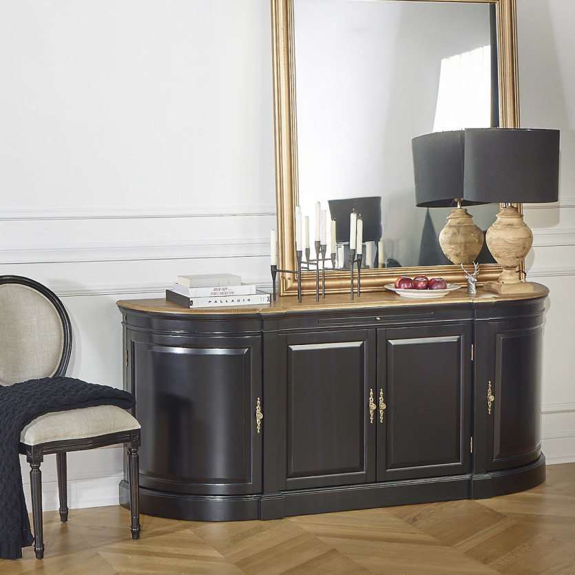JOSEPHINE - Buffet da sala da pranzo romantico, 4 ante