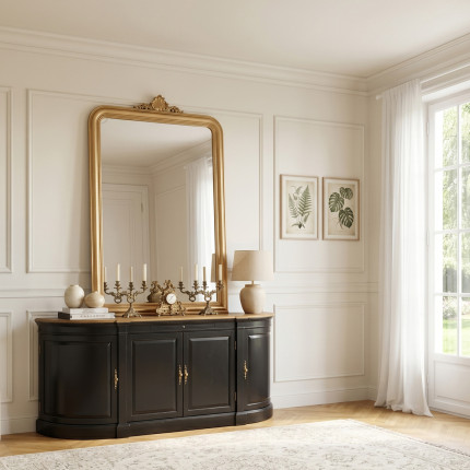 JOSEPHINE - Romantic dining room sideboard, 4 doors, FSC® certified wood