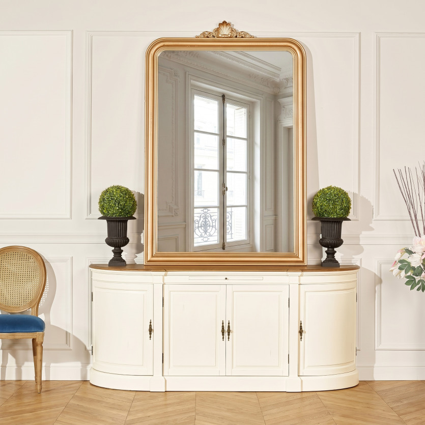 JOSEPHINE - Romantic dining room sideboard, 4 doors, FSC® certified wood