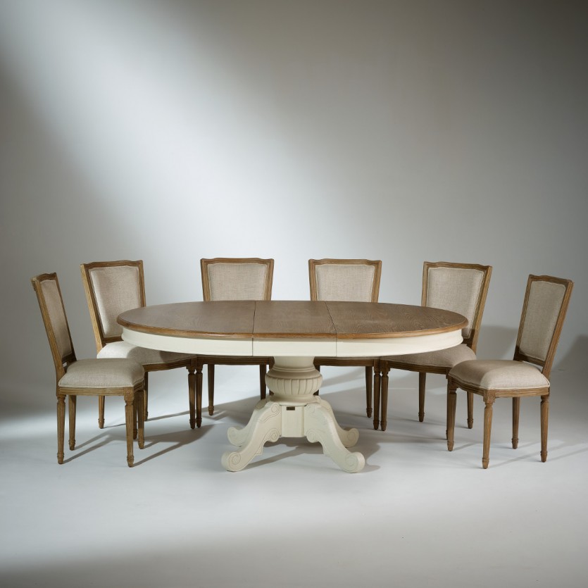Table à manger ronde robin des bois 