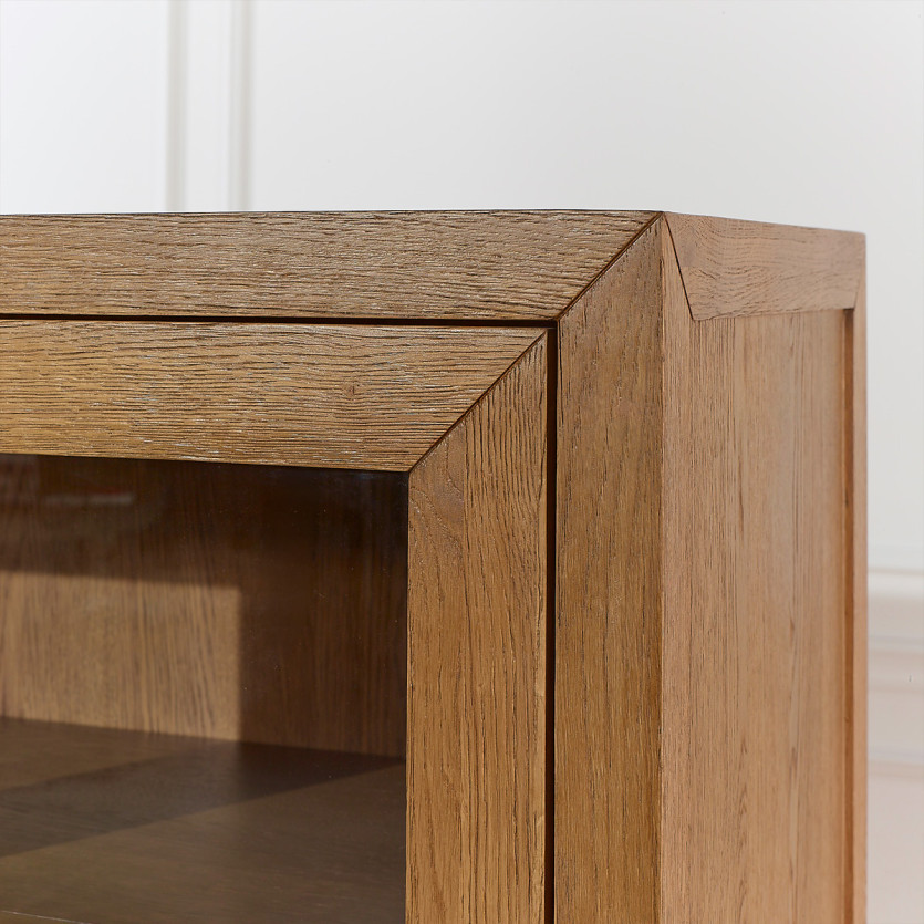 MONTANA Sideboard - Contemporary style in oak, 4 doors, 3 shelves