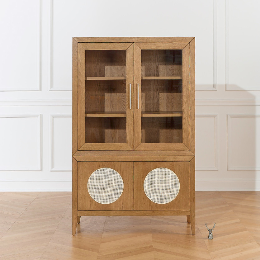 MONTANA Sideboard - Contemporary style in oak, 4 doors, 3 shelves