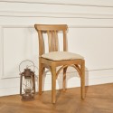 Chaise bistrot bois