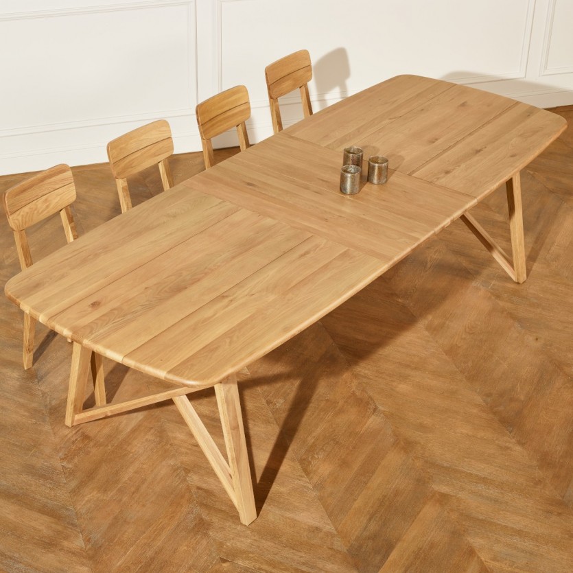 Table salle à manger extensible robin des bois