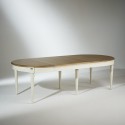 table extensible à manger blanche robin des bois