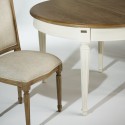 table extensible louis xvi blanche robin des bois