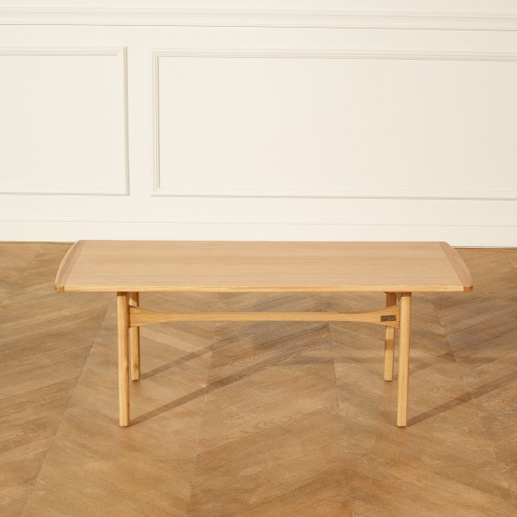 Table basse en bois, DALHIA en chêne