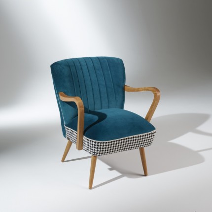 Fauteuil Vintage à motifs, SIXTY