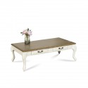 Table Basse Marianne Shabby chic, blanche