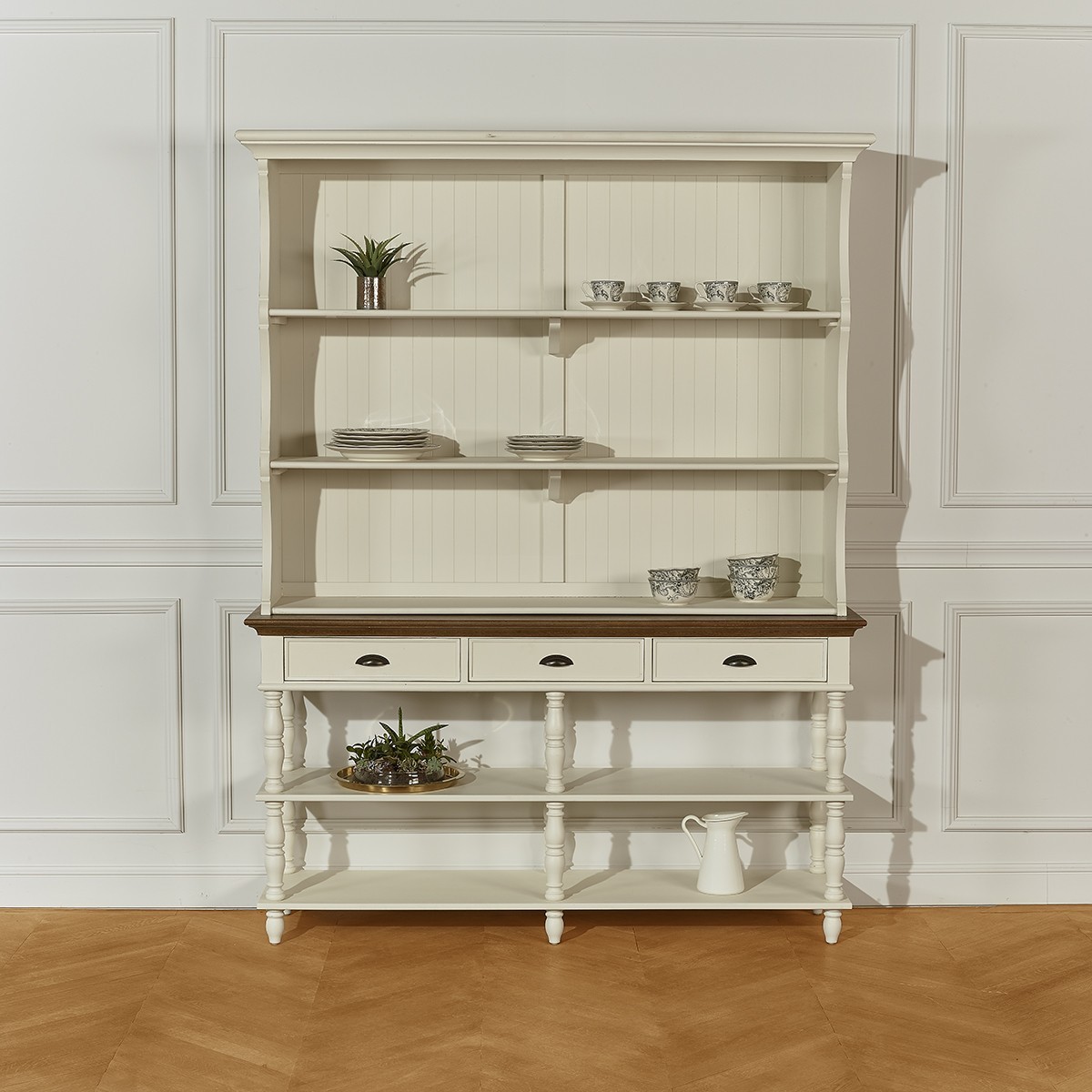 Büffet Vitrine Shabby Chic Maison du Monde 2 Teile (Gebraucht) in