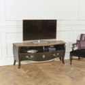 Meuble TV bois, 1 tiroir, 2 rangements ALIENOR