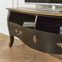 Meuble TV bois, 1 tiroir, 2 rangements ALIENOR