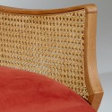 Fauteuil vintage canné caramel, CUBA