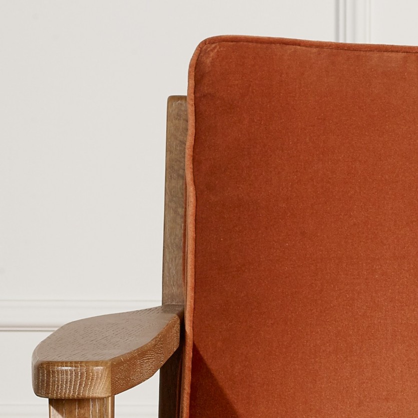 Fauteuil Alesia Bleu Orage
