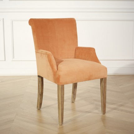 Fauteuil de table ALIX, velours