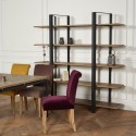 Chaise velours Alix