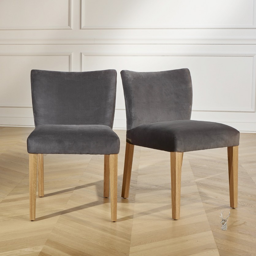 CHAISE APOLINAIRE ROSE PIVOINE