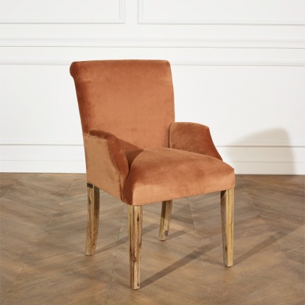 Fauteuil de table ALIX, velours