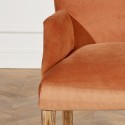 Fauteuil de table ALIX, velours