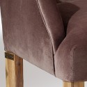 Fauteuil de table ALIX, velours