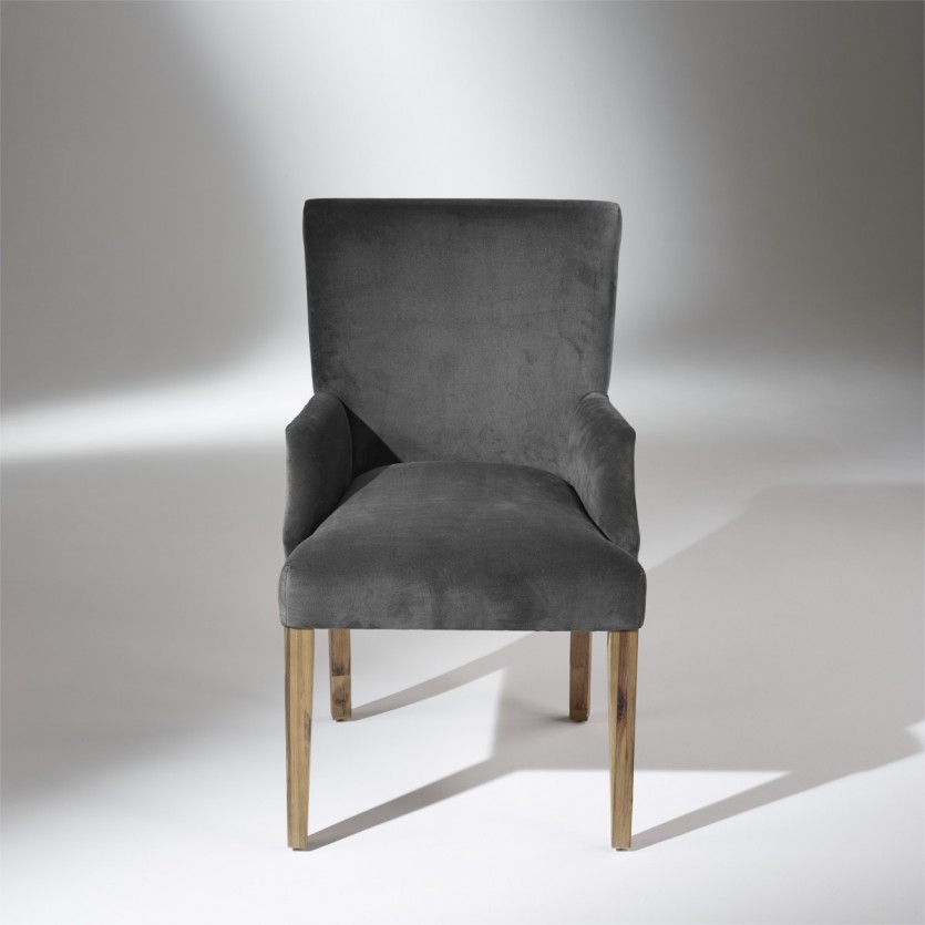 Fauteuil de table ALIX, velours