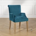 Fauteuil de table ALIX, velours