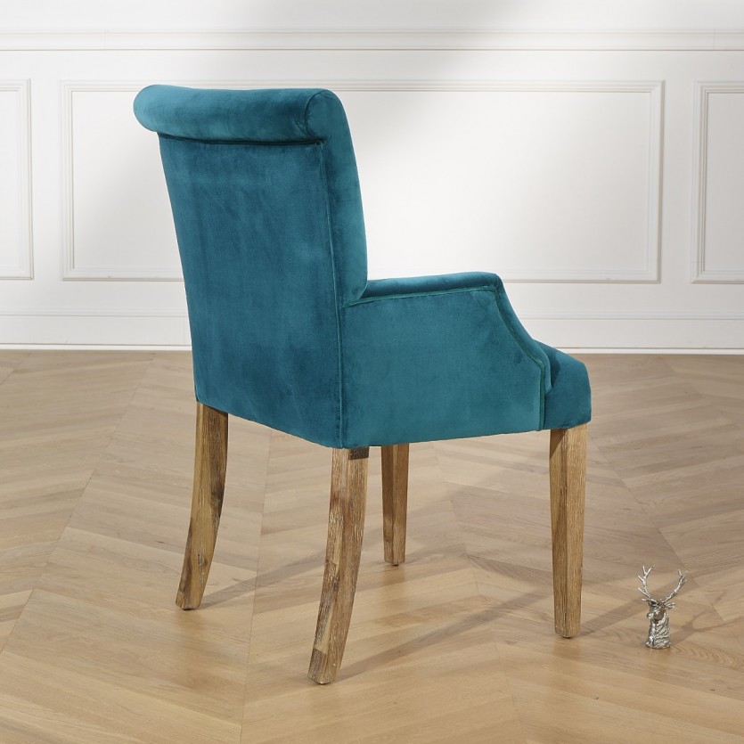 Fauteuil de table ALIX, velours